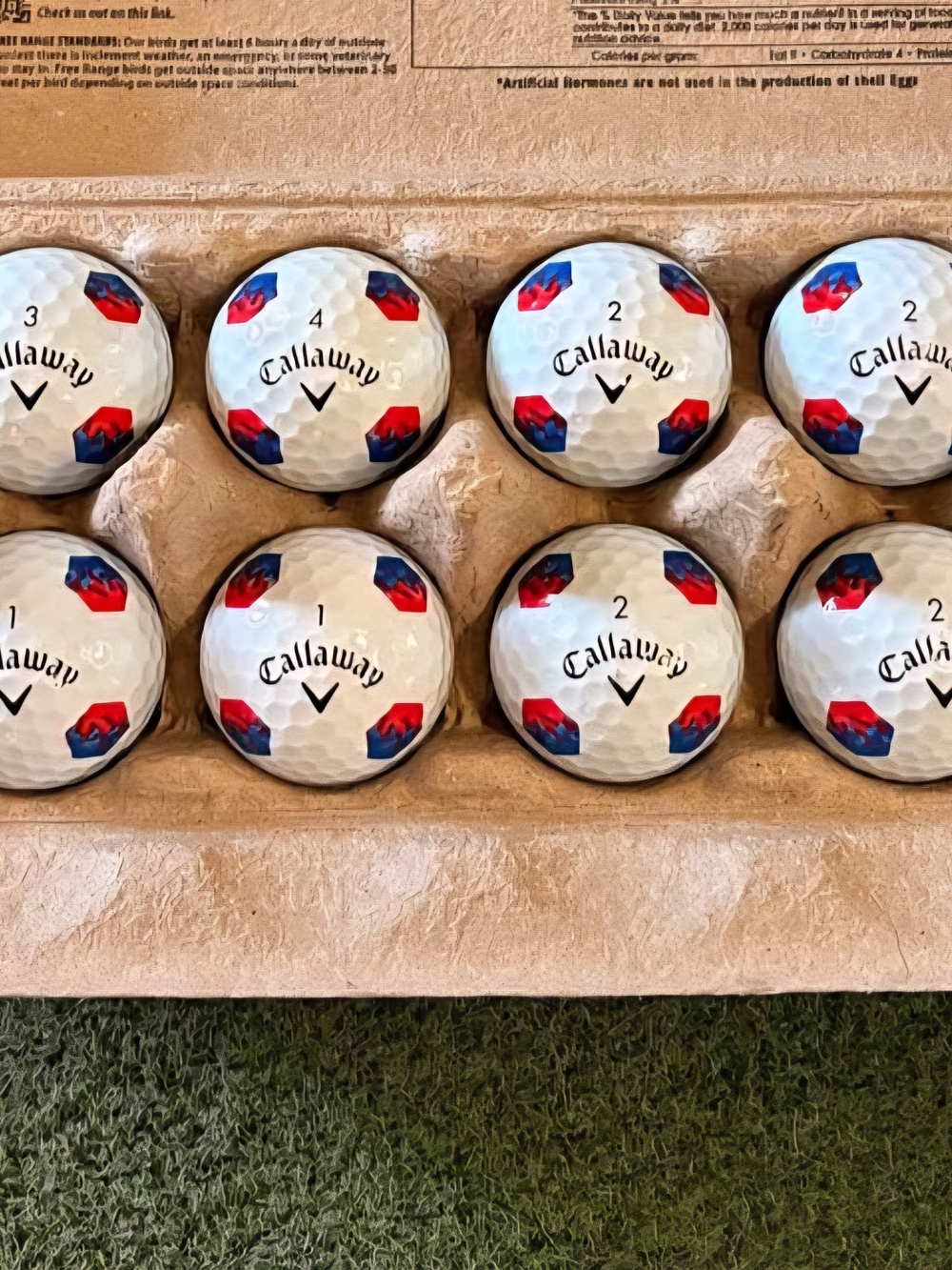 Callaway Chrome Tour And Chrome Soft "Trutack Edition" Golf Balls